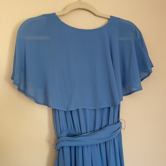 Show me your MuMu blue ruffle maxi dress - Picture 12 of 12